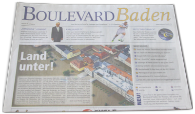 Boulevard Baden ist die Kommunkations- und Unterhaltungsmarke der Röser Presse GmbH. Boulevard Baden erscheint als kostenlose Wochenzeitung am Wochenende in vier Regionalausgaben in Karlsruhe, Ettlingen, Karlsruhe-Durlach und in Rheinstetten. 